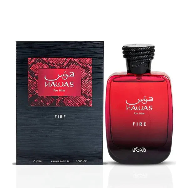 Rasasi Hawas Fire perfume decant sample 2ml 3ml 5ml 10ml - view 2