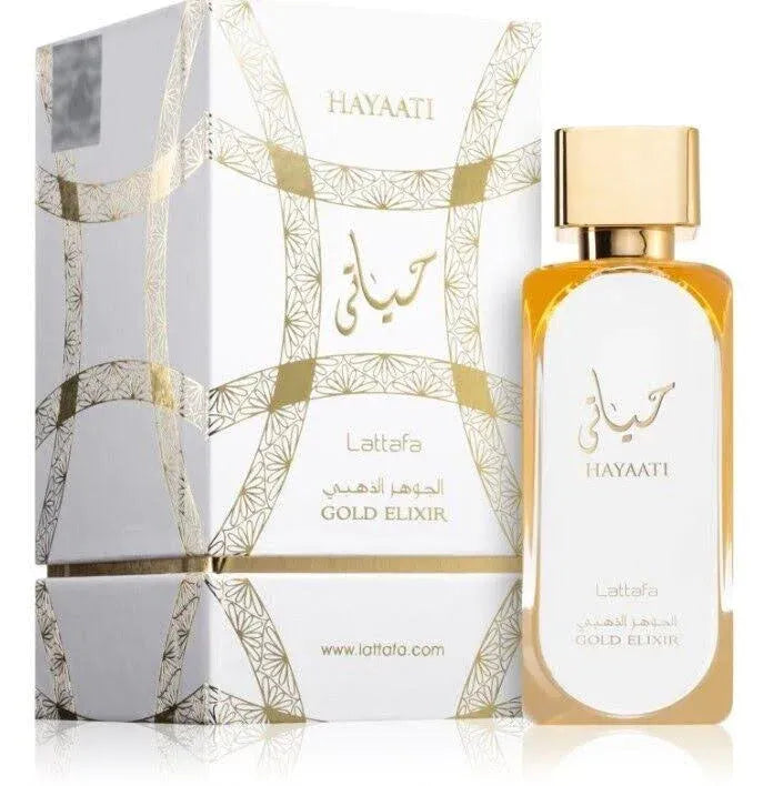Lattafa Hayaati Gold Elixir perfume decant sample 2ml 3ml 5ml 10ml