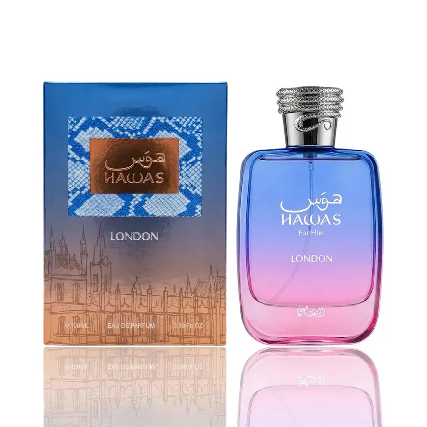 Rasasi Hawas London perfume decant sample 2ml 3ml 5ml 10ml - view 2